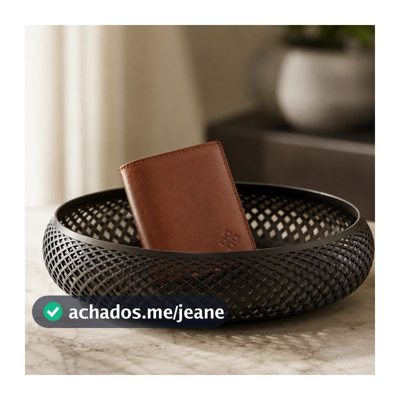 Bandeja Organizadora de Mesa Luxuosa e Moderna Porta Objetos, Chaves e Carteira Decorativa Minimalista