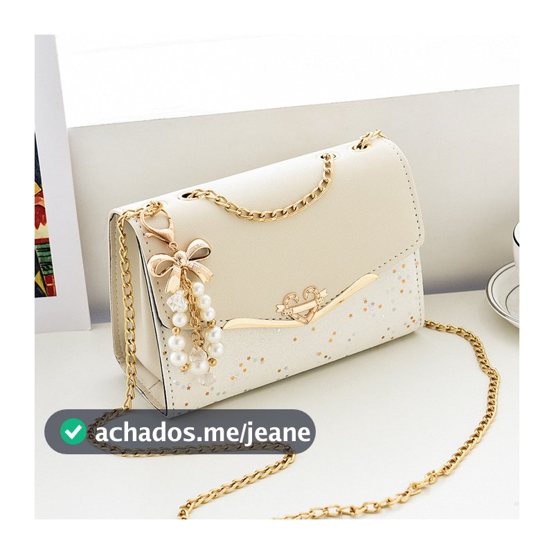 CHENXIAOHONG Bolsa Feminina com Corrente