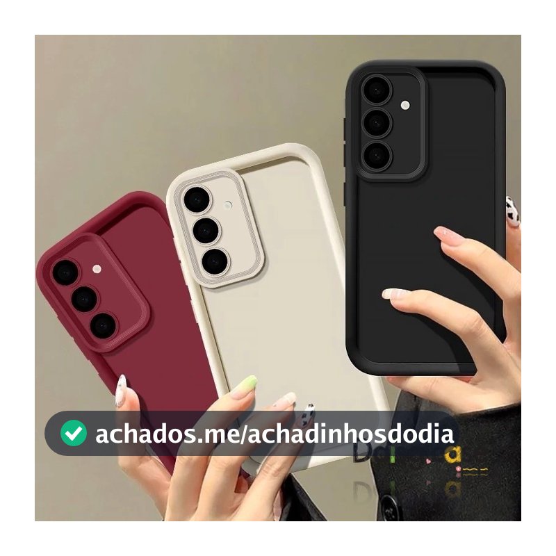 Capa macia TPU anti-choque cor doce para Samsung A54 A55 A56 A35 A36 A23 A25 A26 A13 A14 A15 A16 A17 A05 A05S A06 A07