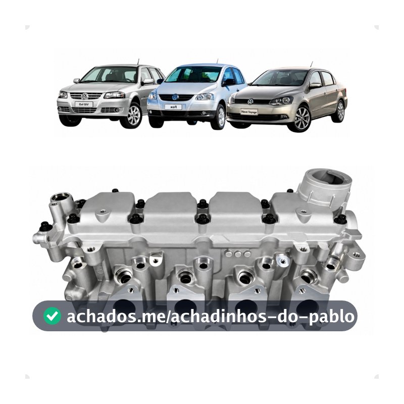 Cabeçote Gol 1.0 2005 A 2015 Fox 1.0 Voyage 09 A 16 Ea111