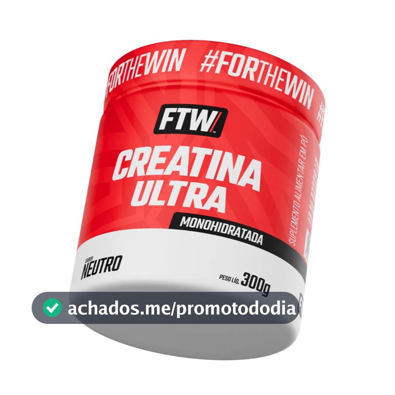 Creatina Ultra Pote 300g - FTW