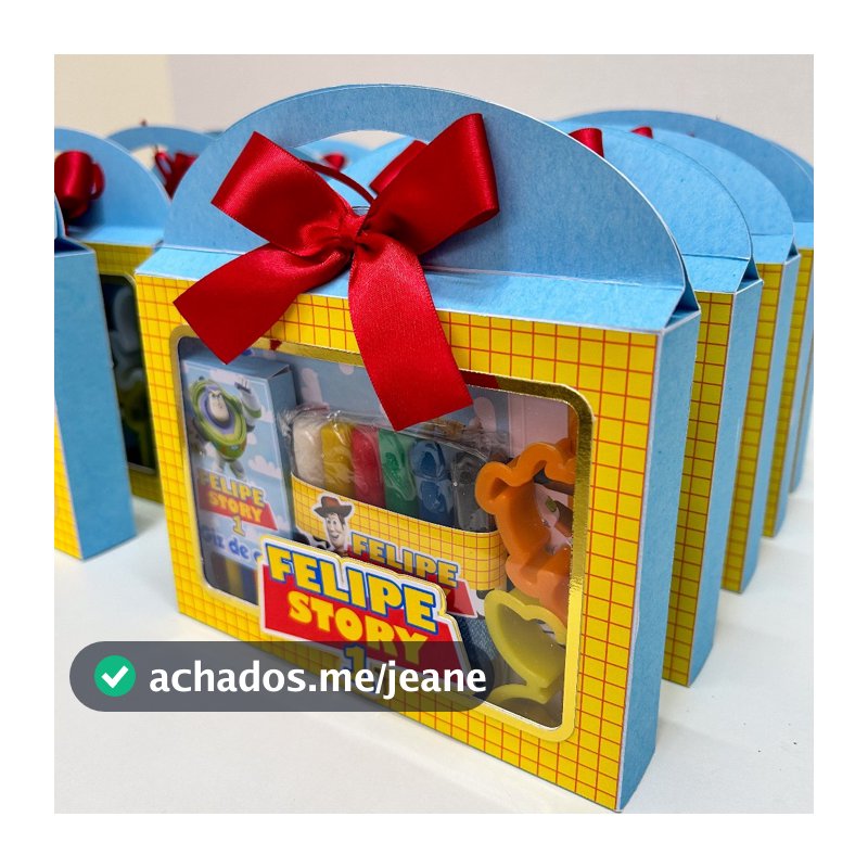 Kit Diversão Lembrancinha Aniversário - Toy Story