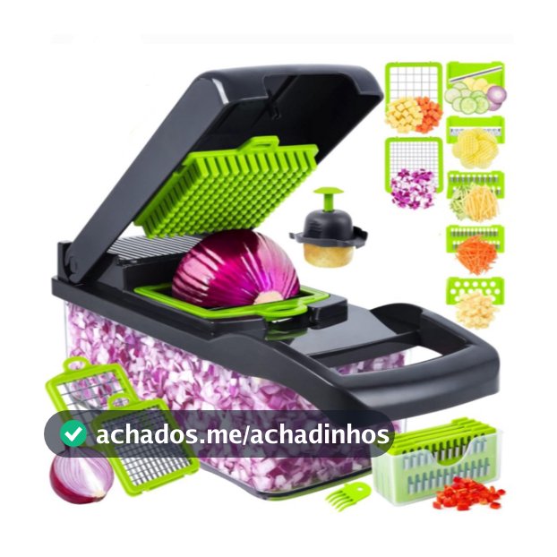 Conjunto Cortador De Legumes 14/15/16 Em 1 Multifuncional Fatiador De Vegetais