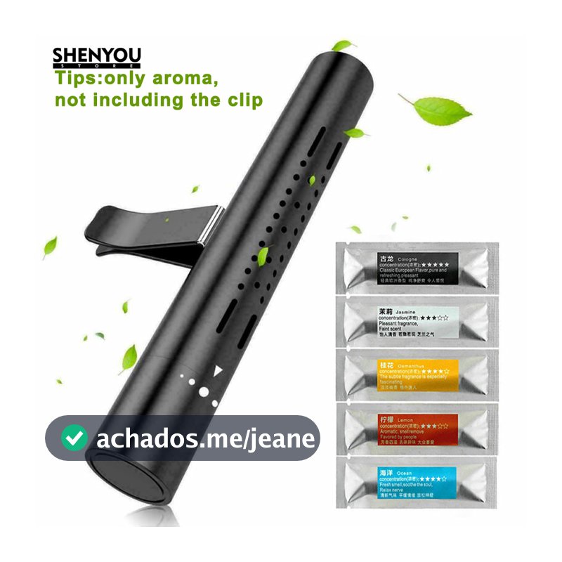 Shenhua 5 Unidades Purificador De Ambientador Para Carro Difusor De Perfume Sólido Varanda Núcleos De Substituição