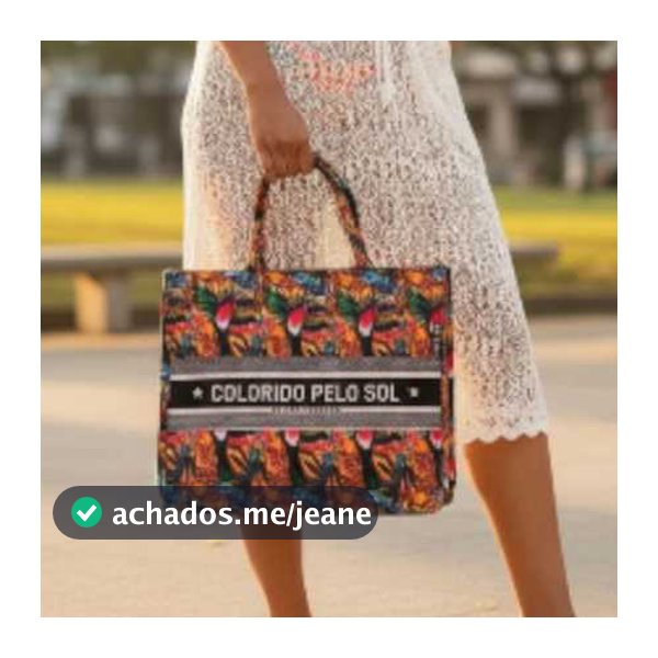 Bolsa Grande Sacola Praia ou Clube Verão Viagem com Bolso Interno Unissex