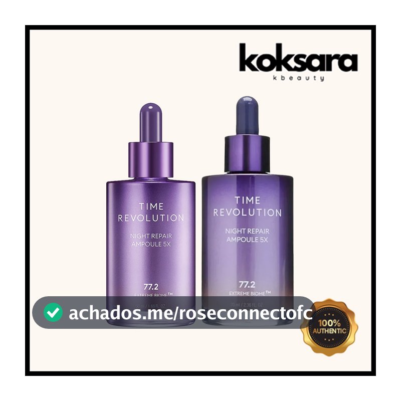 missha time revolution night repair ampoule 5x 2types (50ml/70ml)