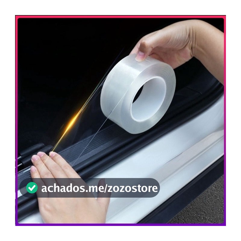 3 M Película De Proteção Do Carro Porta Do Carro Borda Tronco Soleira Da Porta Adesivo Fita Adesiva Transparente Adesivos De Vinil E Decalques Acessórios Protetor Nterior
