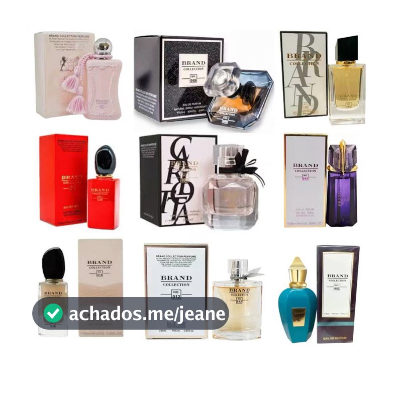 Perfume Miniatura 25ml Masculino e Feminino | Coleção Variada Fragrâncias Importadas Viagem