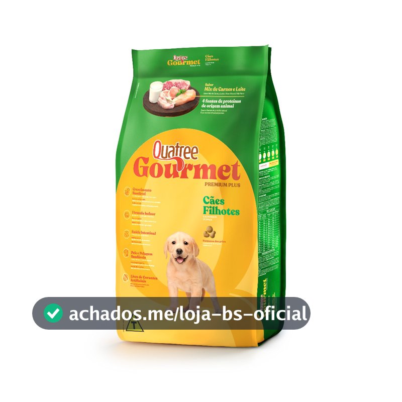 Ração Quatree Gourmet Filhote 1kg
