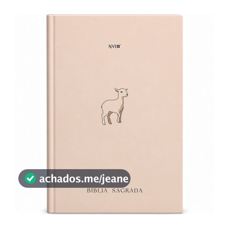 Bíblia Sagrada Slim | NVI | Capa Dura | Cordeiro de Deus