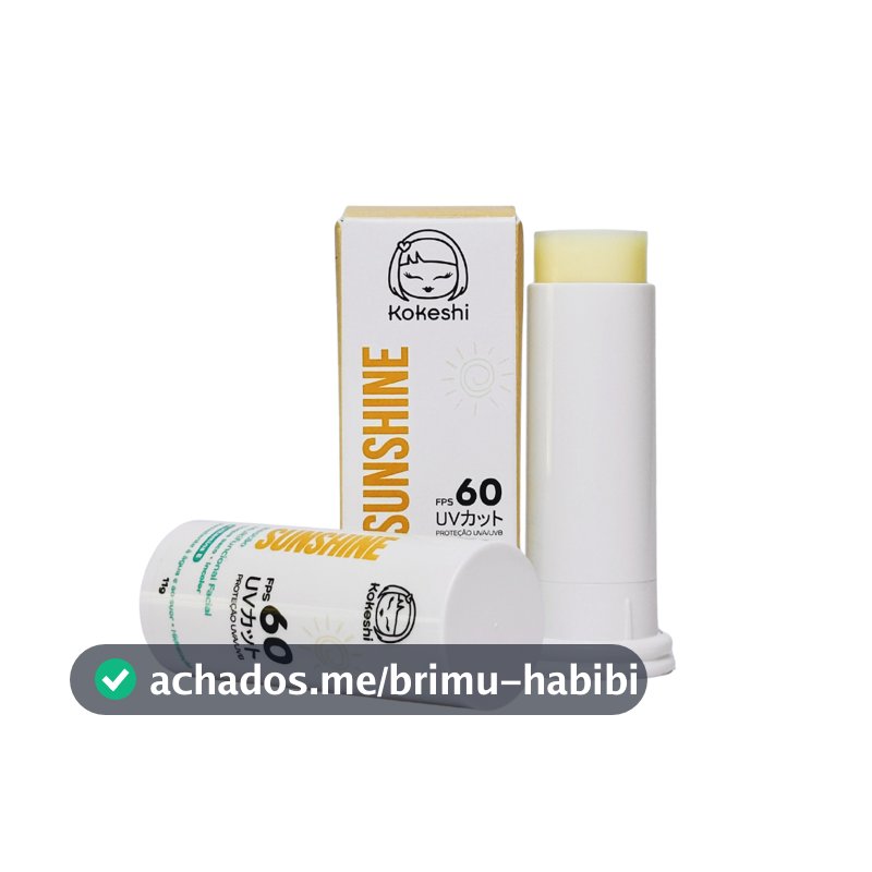 Bastão Multifuncional FPS60 Sunshine Incolor 11g Kokeshi