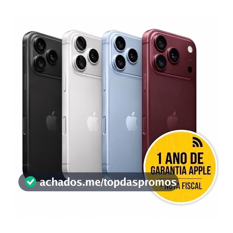 Celular Apple iPhone 18 Pro e 18 Pro Max 256GB 512GB 5G NFC com Nota Fiscal Lançamento Envio Imediato