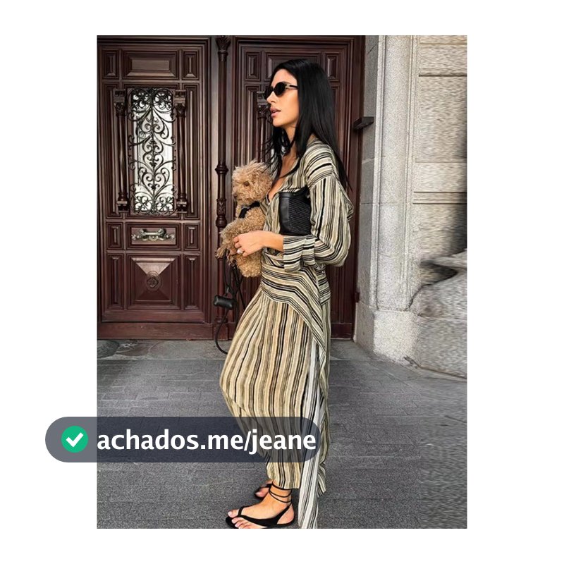 Vestido Casual Listrado Com Decote Em V , Folgado , Plissado , Manga Comprida , Maxi Assimétrico 202609-2