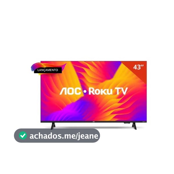 Smart Tv Aoc 43 Led Roku Full 43S5155/78G