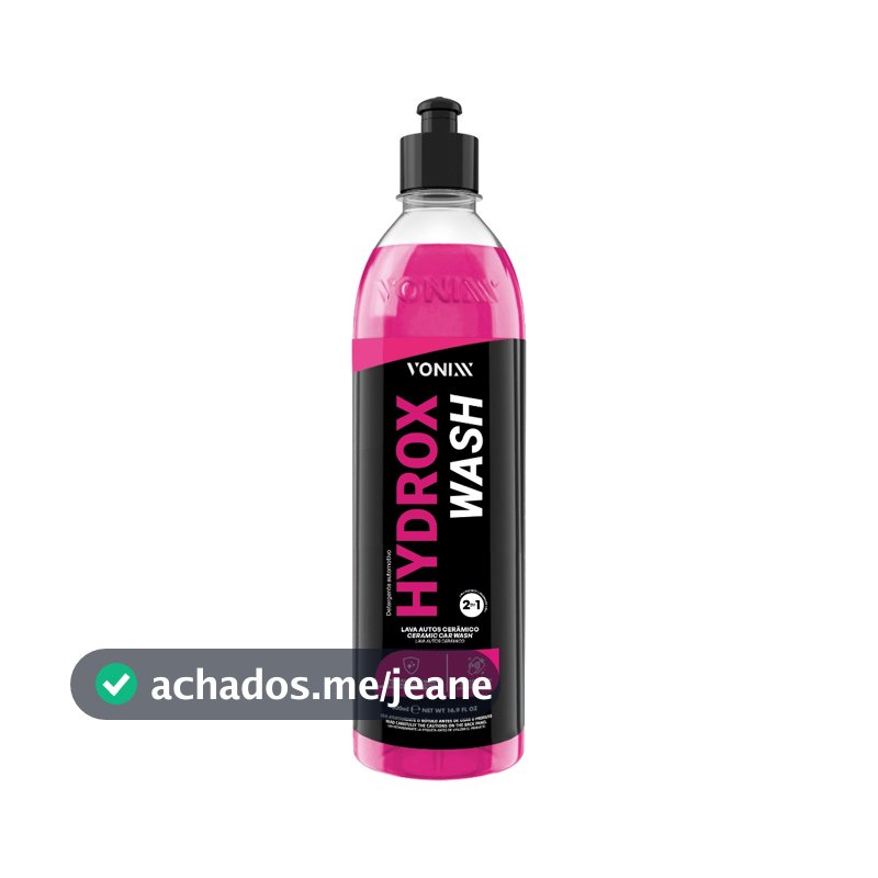 Hydrox Wash 500ml Lava Autos com Proteçao Selante