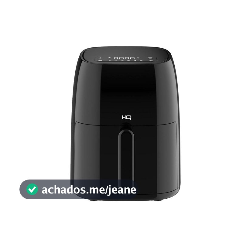 Fritadeira Sem Óleo AirFryer HQ 4,8 litros Digital Preto HQ-AF4.8LDP