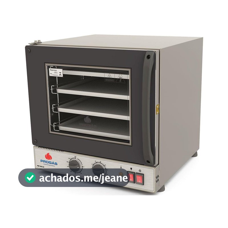 Forno Turbo Elétrico Progás Fast Oven 56 Litros Preto 127V PRP-004