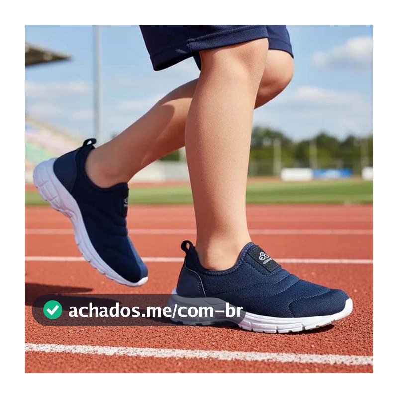 Tênis Infantil Casual Menino Escolar Com Visual Moderno Oferta Especial
