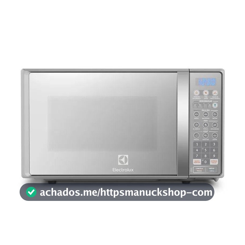 Micro-ondas Electrolux 20L cor Inox Espelhado com Função Tira Odor (MT30S)