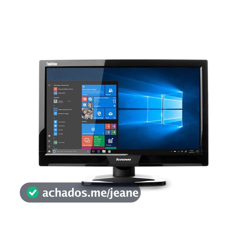 Monitor Lenovo 19.5" LED E2002b – Tela Widescreen (16:9)
