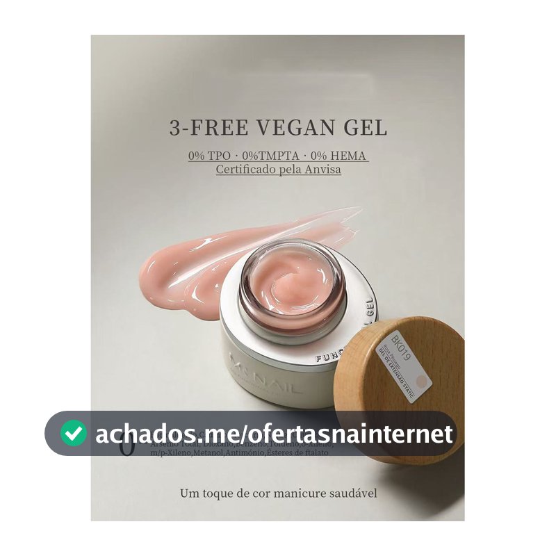 Gel Jelly De Alongamento Funcional Em Lata  30g