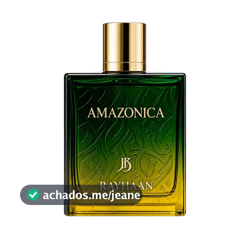 Perfume Arabe Rayhaan Amazonica Junior Barreiros JB - 100 ML