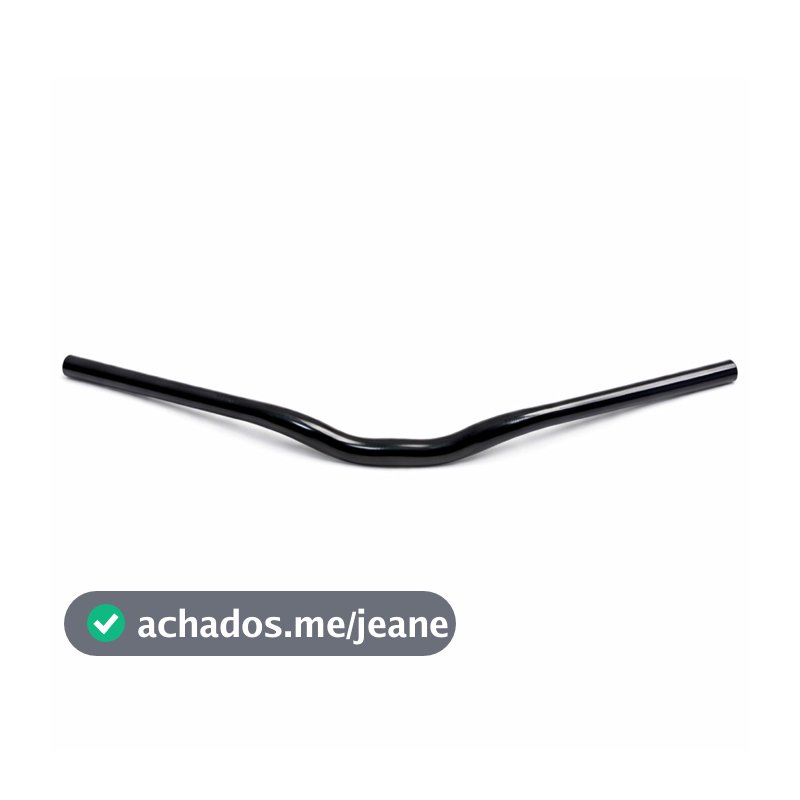 Guidão Voador Bike 31.8 Curvo Tipo Gios/Kalin curvo preto
