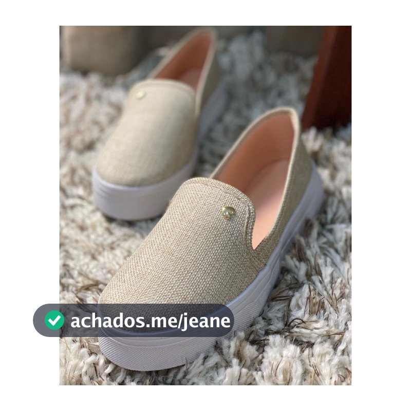 Tênis Feminino Slip On Preto