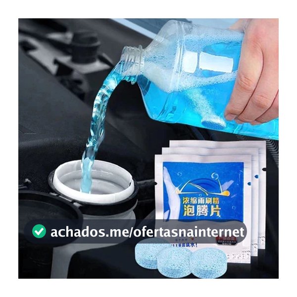 5/10pcs Limpa Parabrisa Detergente Automotivo Carro Automotivo Limpadora De Pára-Brisas Concentrado