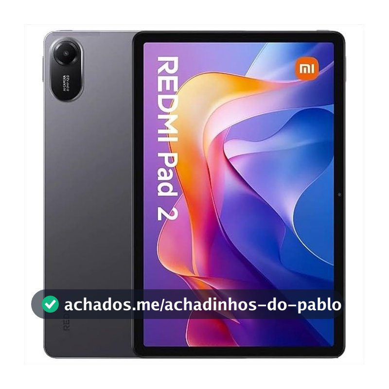Tablet Xiaomi Redmi Pad 2 WIFI 256GB 128GB Versão Global Original e Lacrado com Envio Imediato e Nota Fiscal