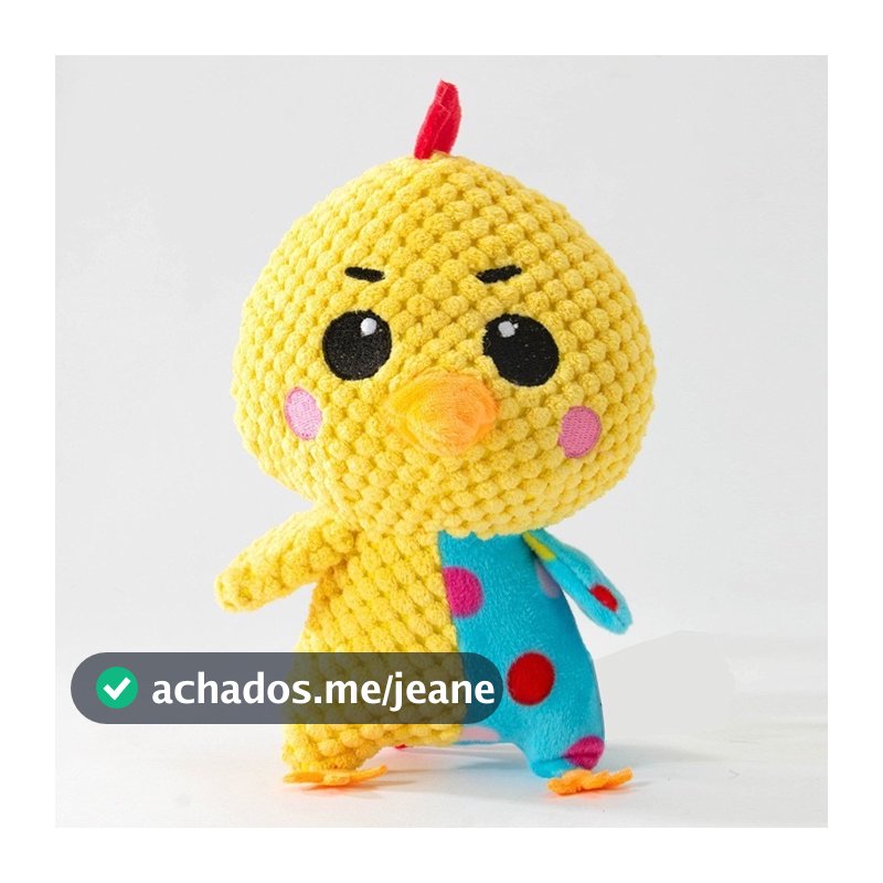 Brinquedo Para Pet Cão | Poliéster | Pelúcia Pintinho