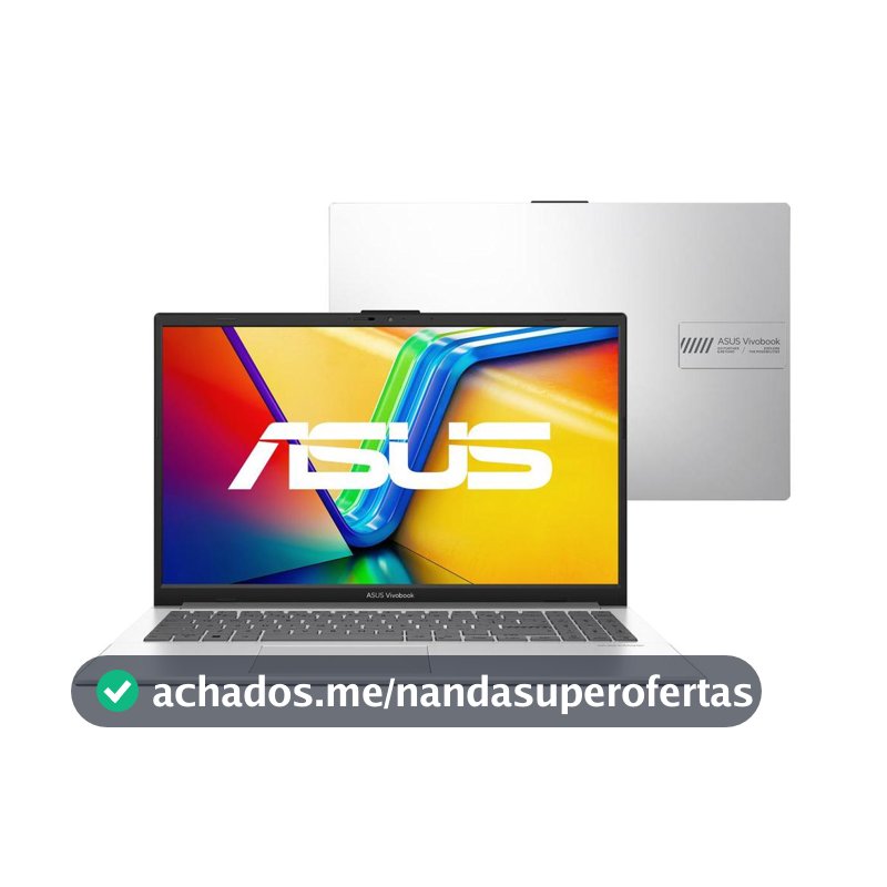 Notebook ASUS Vivobook Go E1504GA Intel Core i3 N305 4GB Ram 128GB SSD W11 Tela 15,6" FHD - NJ440W