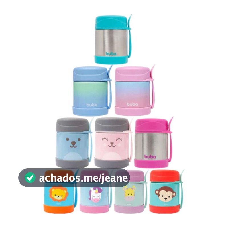 Pote Térmico Buba com Talher 320ml