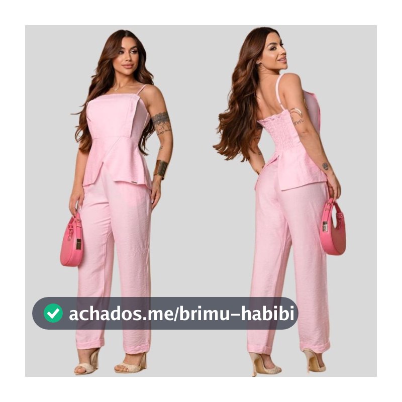 Conjunto Alfaiataria Social Feminino moda luxo roupa feminina elegante look moderno casual alfaiataria social