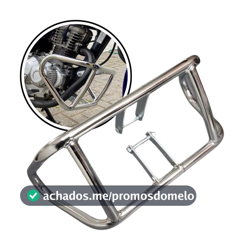 Mata Cachorro Protetor de Motor Tipo Frances Cg 160 Start Fan Titan 125 150