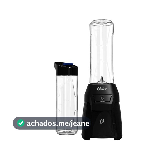 Liquidificador Portátil Personal Blender Oster Com 2 Jarras 750ml OBLD700