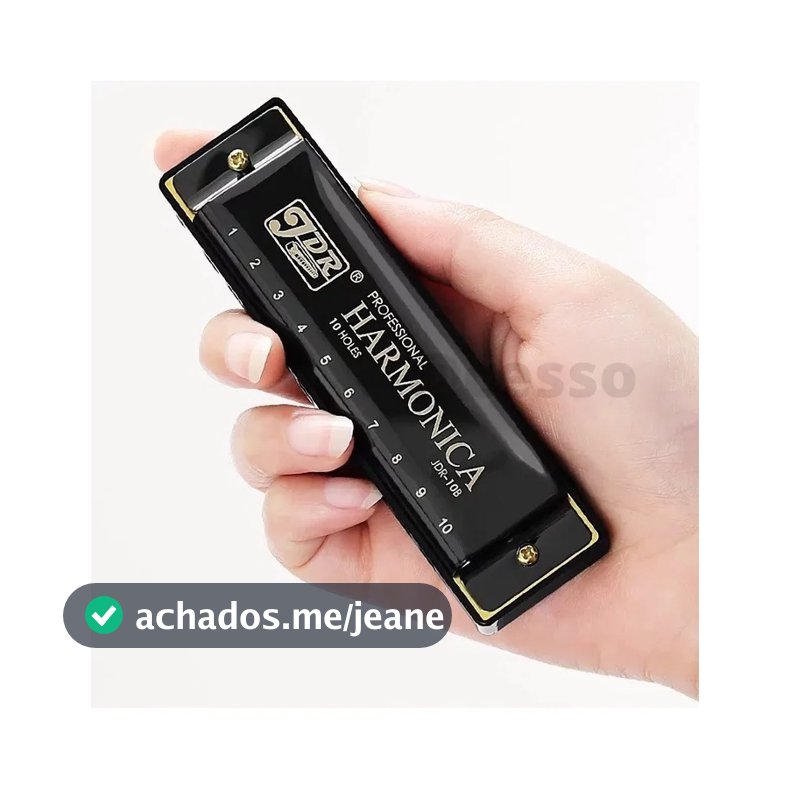 Gaita Harmônica Blues Swan Em Dó C 20 Vozes Diatônica instrumento de sopro TOP