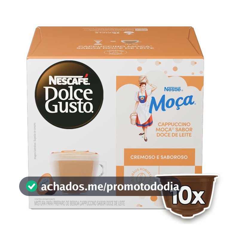 NESCAFÉ DOLCE GUSTO Cappuccino Doce de Leite 10 cápsulas