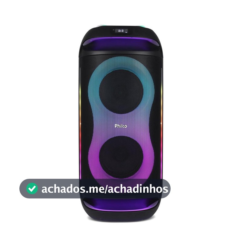 Caixa de Som Philco Extreme Ex Bass 800W PCX6702