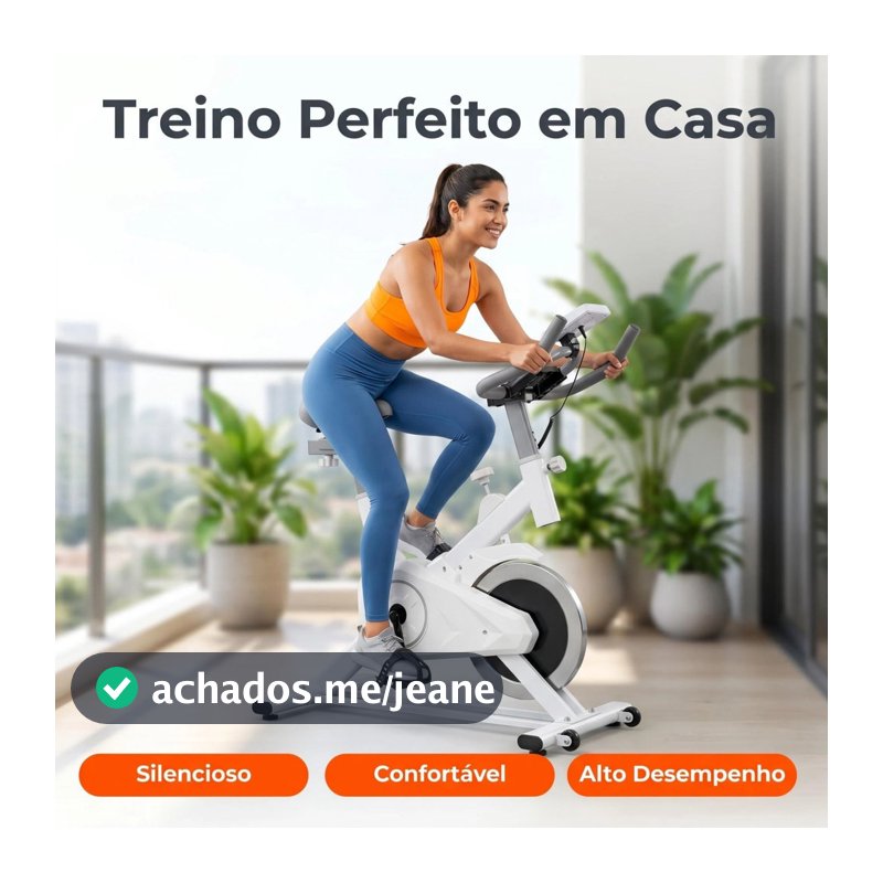 Bicicleta Bike Ergometrica Spinning Academia Fitness Profissional 120kg Branco Vermelho