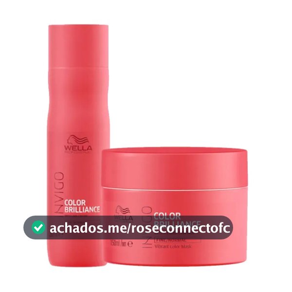 Kit Shampoo e Máscara Invigo Brilliance - Wella Professionals