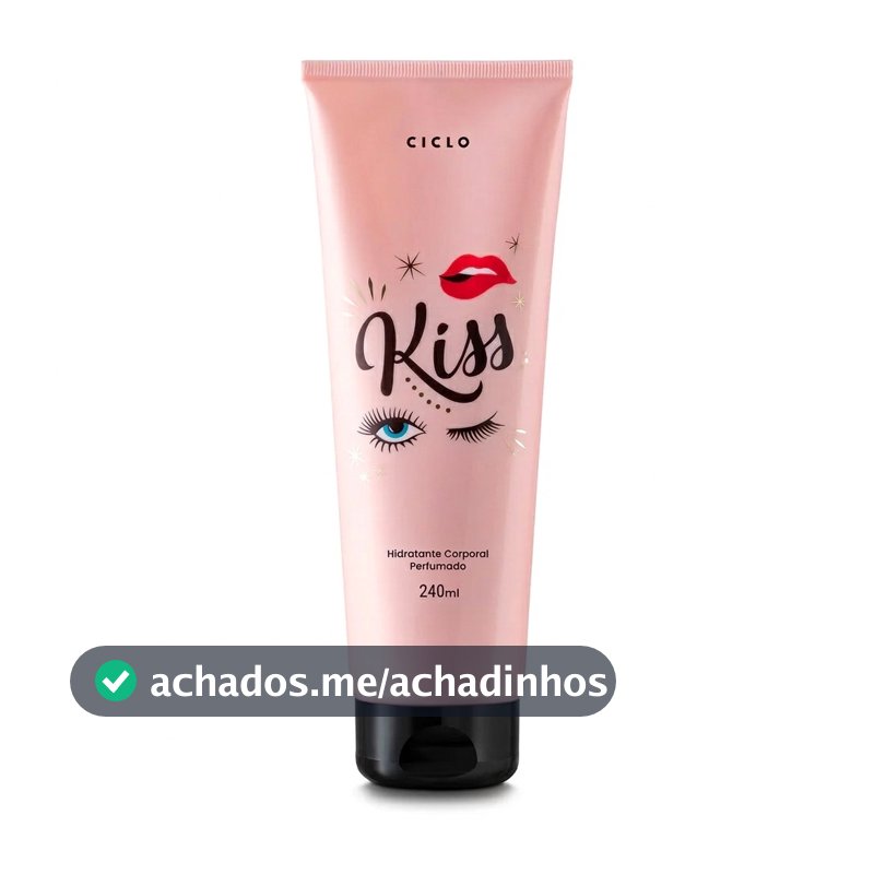 CICLO LOÇÃO HIDRATANTE KISS 240 ML