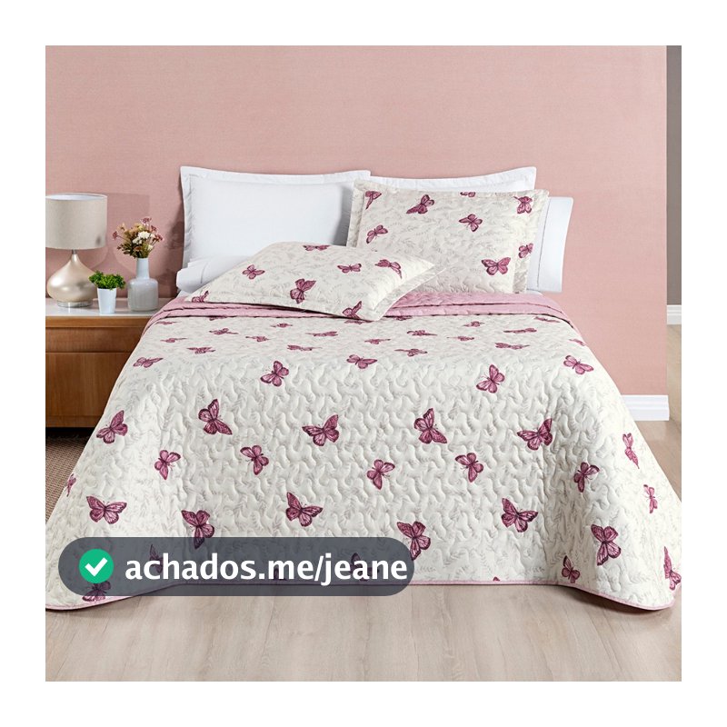 Colcha Cobre Leito Dupla Face 200fios  Avere