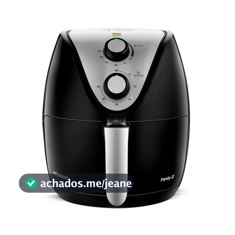 Fritadeira Sem Óleo Air Fryer AF-30 Family IV 3,5 Litros Mondial