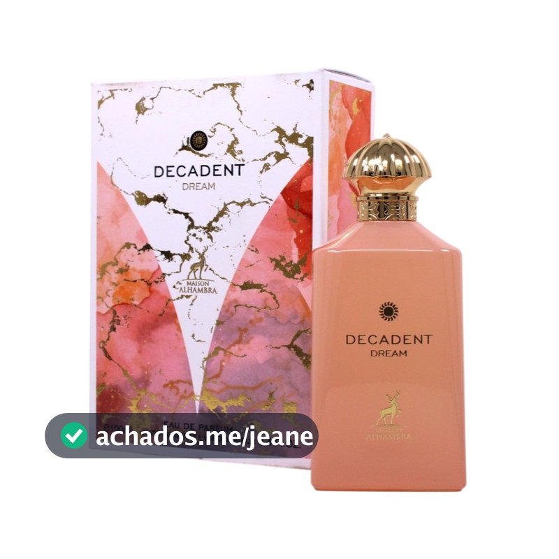 Perfume Árabe Feminino Decadent Dream EDP 100ML - Original Maison Alhambra