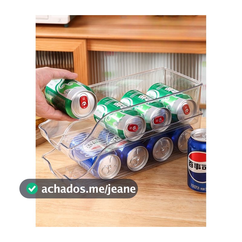 Armazenamento De Cozinha Multiúso Pode Dispensador Bancada Ou Armário Do Refrigerador Detém Bebidas De Alimentos Enlatados Mais Organizador