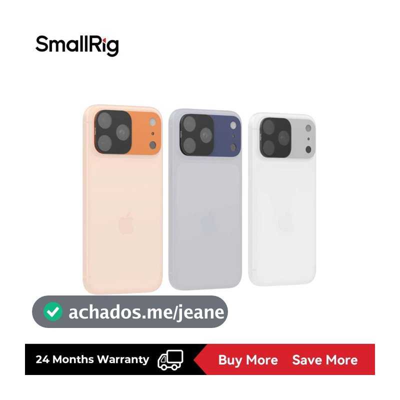 Kit De Filtro SmallRig Square ND E Black Mist Para iPhone 17 Pro/Max # 6072 6073 6074 6075 6076 6077