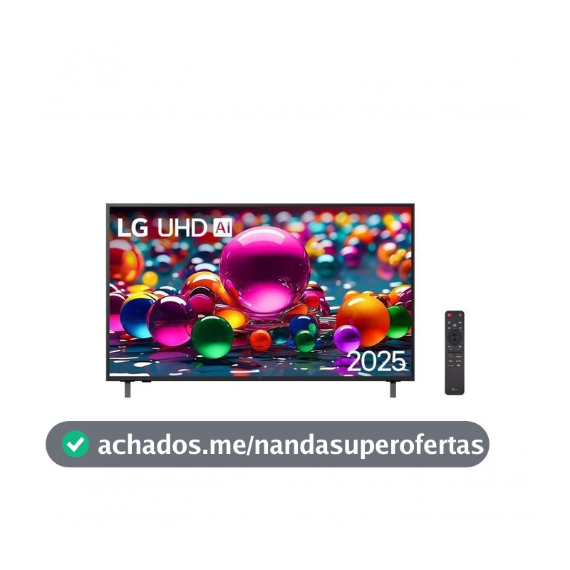 Smart LG UHD AI 4K UA85 de 60 Polegadas 2025 Bivolt