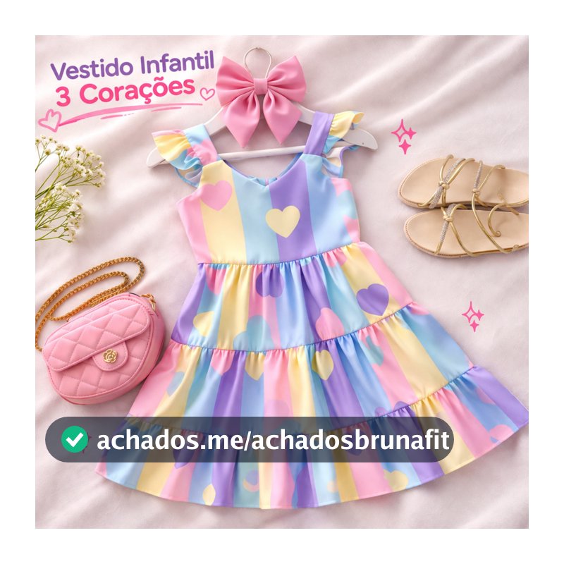 Vestido Infantil Luxo Premium Menina