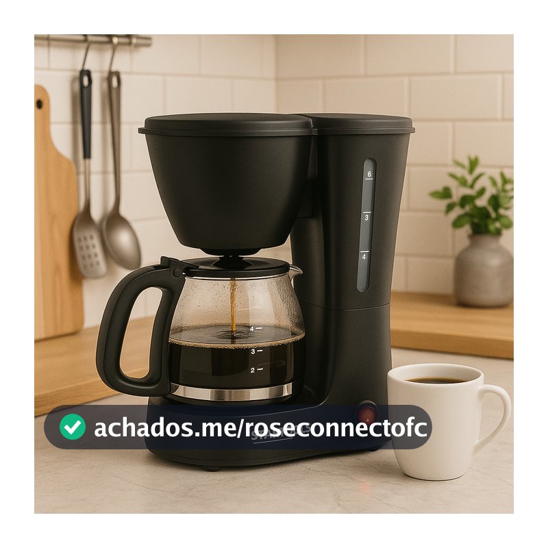 Cafeteira Elétrica Com Jarra Moderna 600ML15 Xícaras 550w